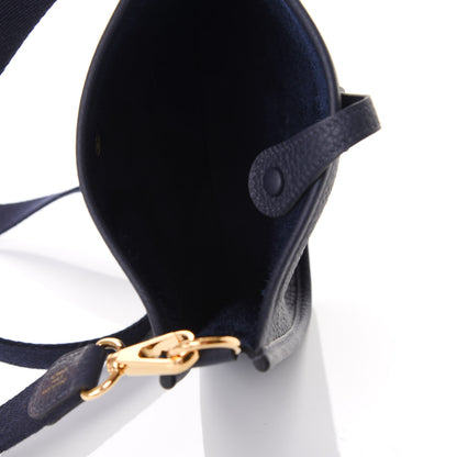 Hermes Taurillon Clemence Amazone Evelyne TPM Bleu Nuit Bleu Indigo 4 of 9