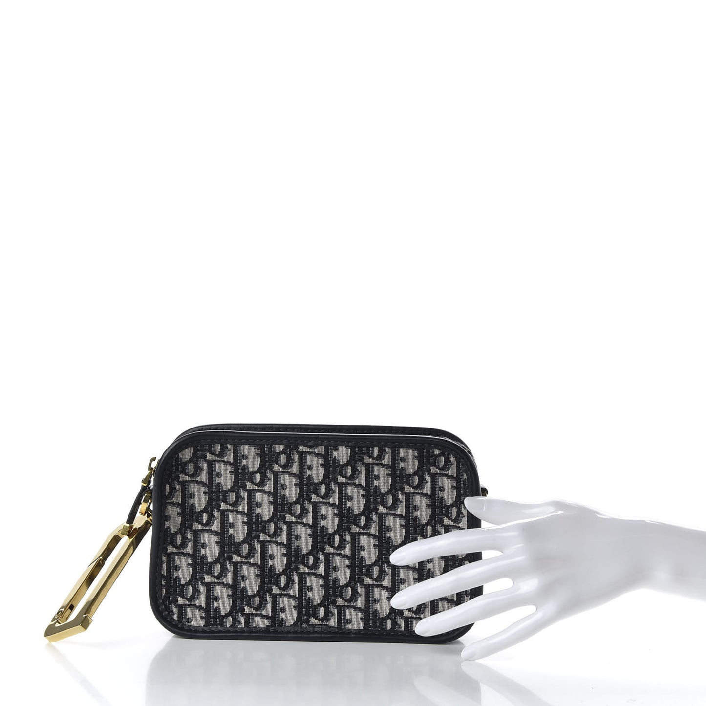 Oblique Diorquake Clutch Blue