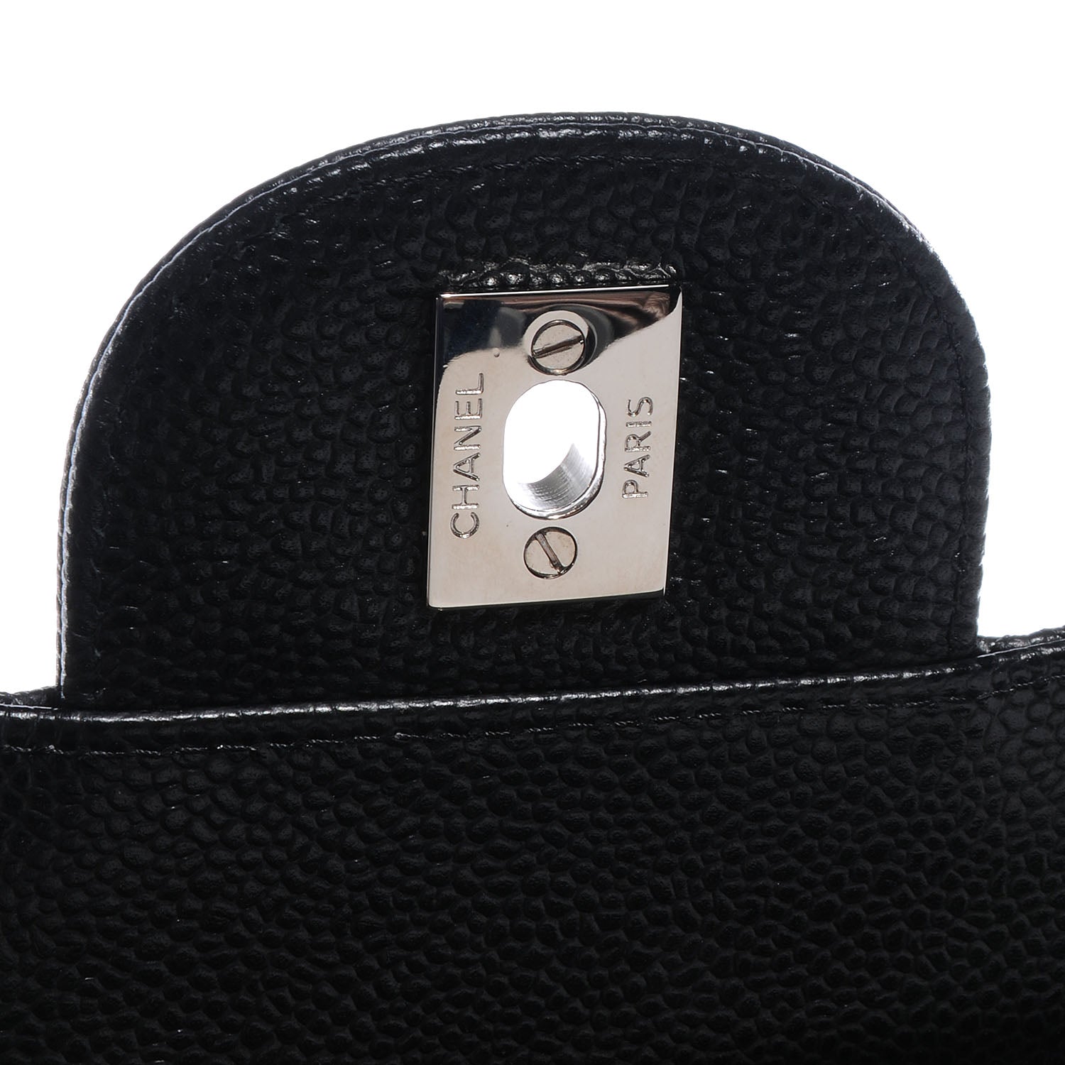 Chanel Caviar Quilted Jumbo Double Flap Black 6 of 8