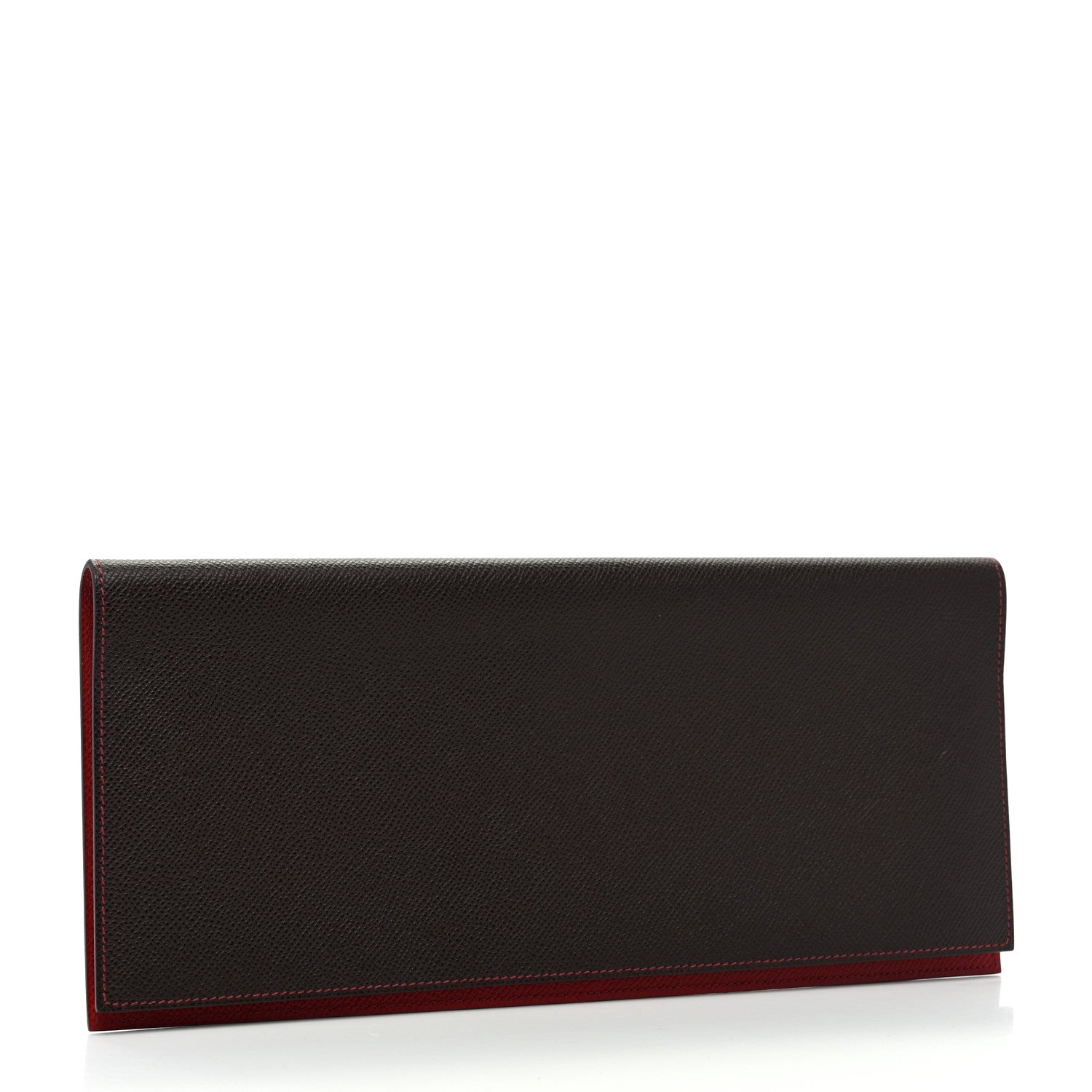 Hermes Epsom Vision Agenda Cover Chocolate Rouge Casaque 3 of 8