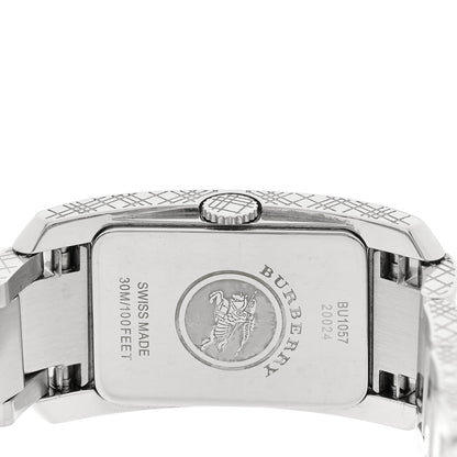 Burberry Stainless Steel 20mm Heritage Quartz Watch Silver BU1057 4 of 5