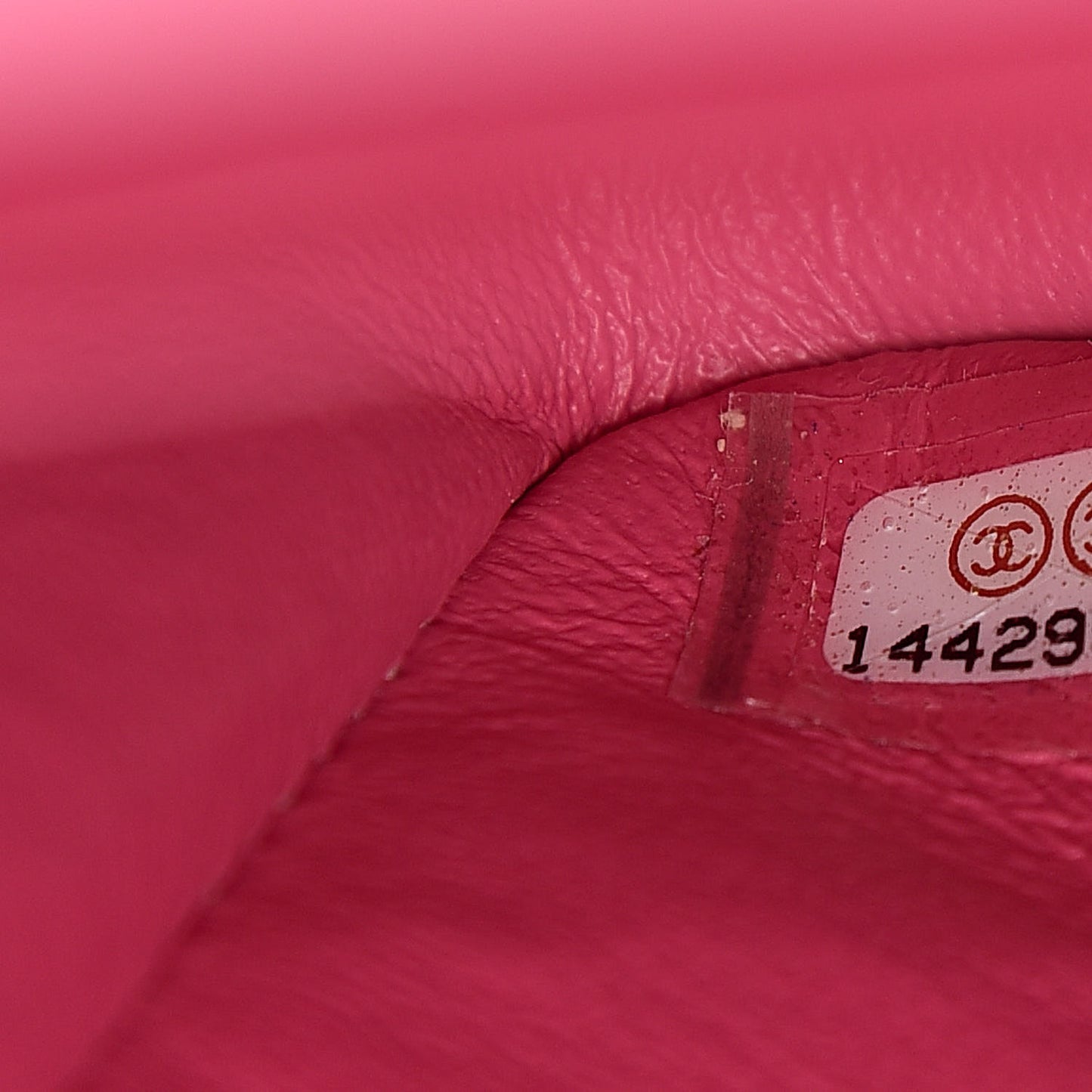 Patent Quilted Jumbo Double Flap Pink