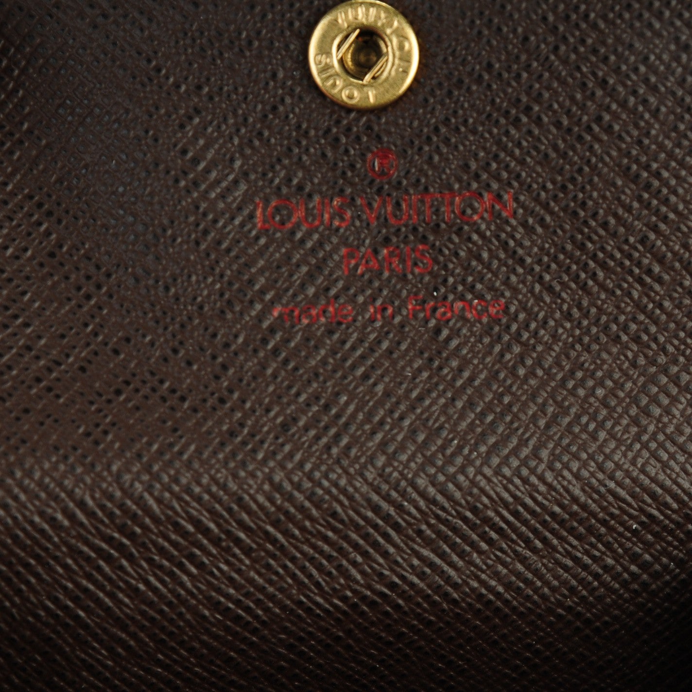 Damier Ebene Ludlow Wallet