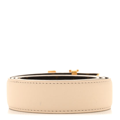 Louis Vuitton Monogram 30mm Pretty LV Reversible Belt 80 32 Beige 2 of 9