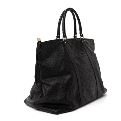 Gucci Guccissima Medium Joy Tote Bag Dark Brown 3 of 10
