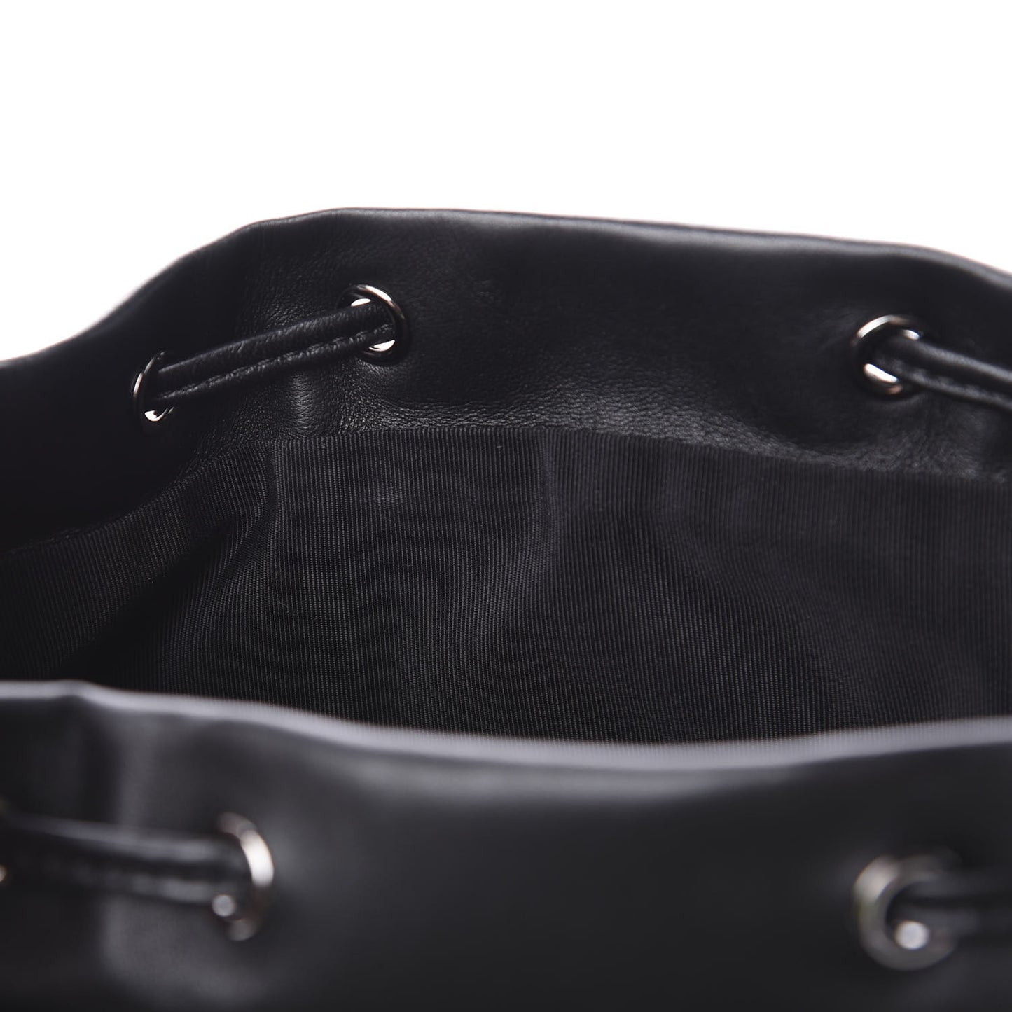 Lambskin Quilted Small Urban Spirit Backpack Black