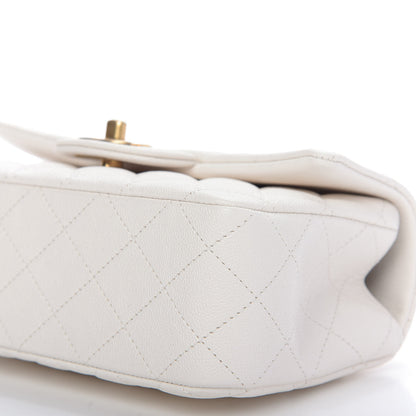 Chanel Caviar Quilted Mini Top Handle Rectangular Flap White 7 of 9