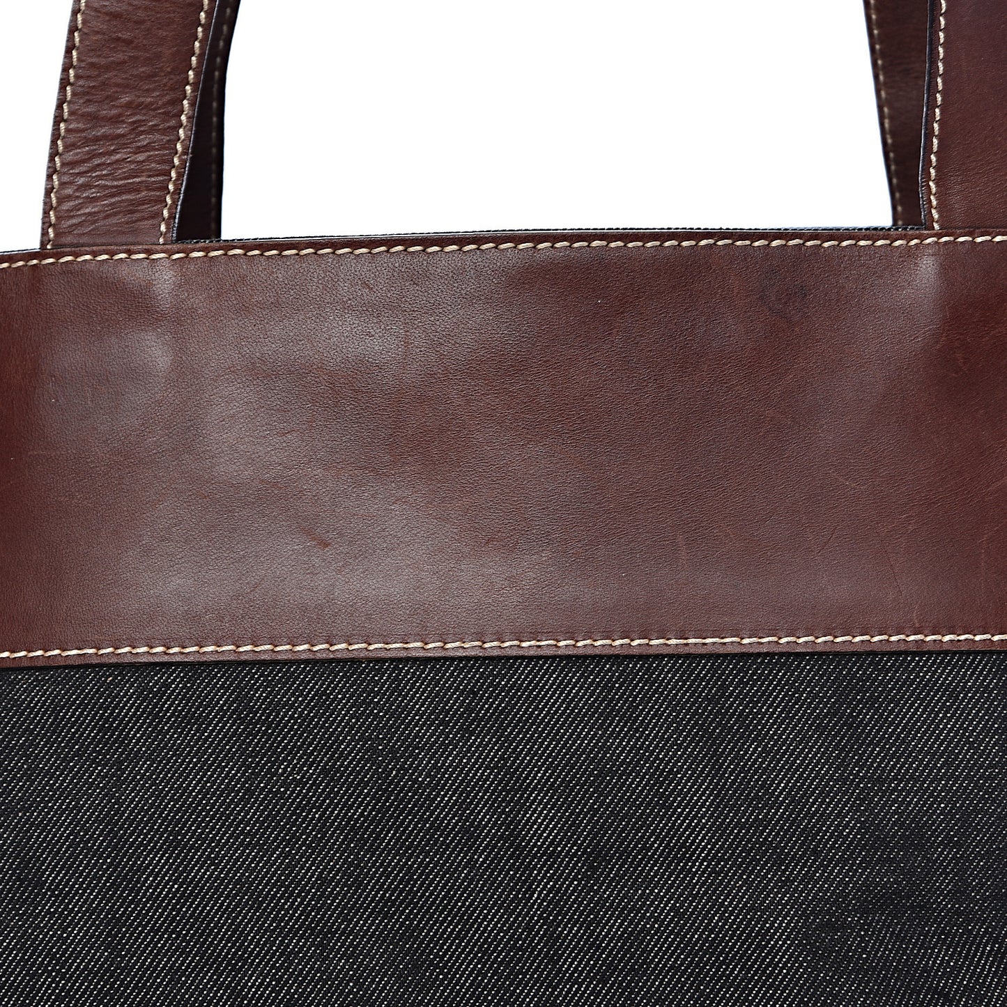 Denim Calfskin CC Tote