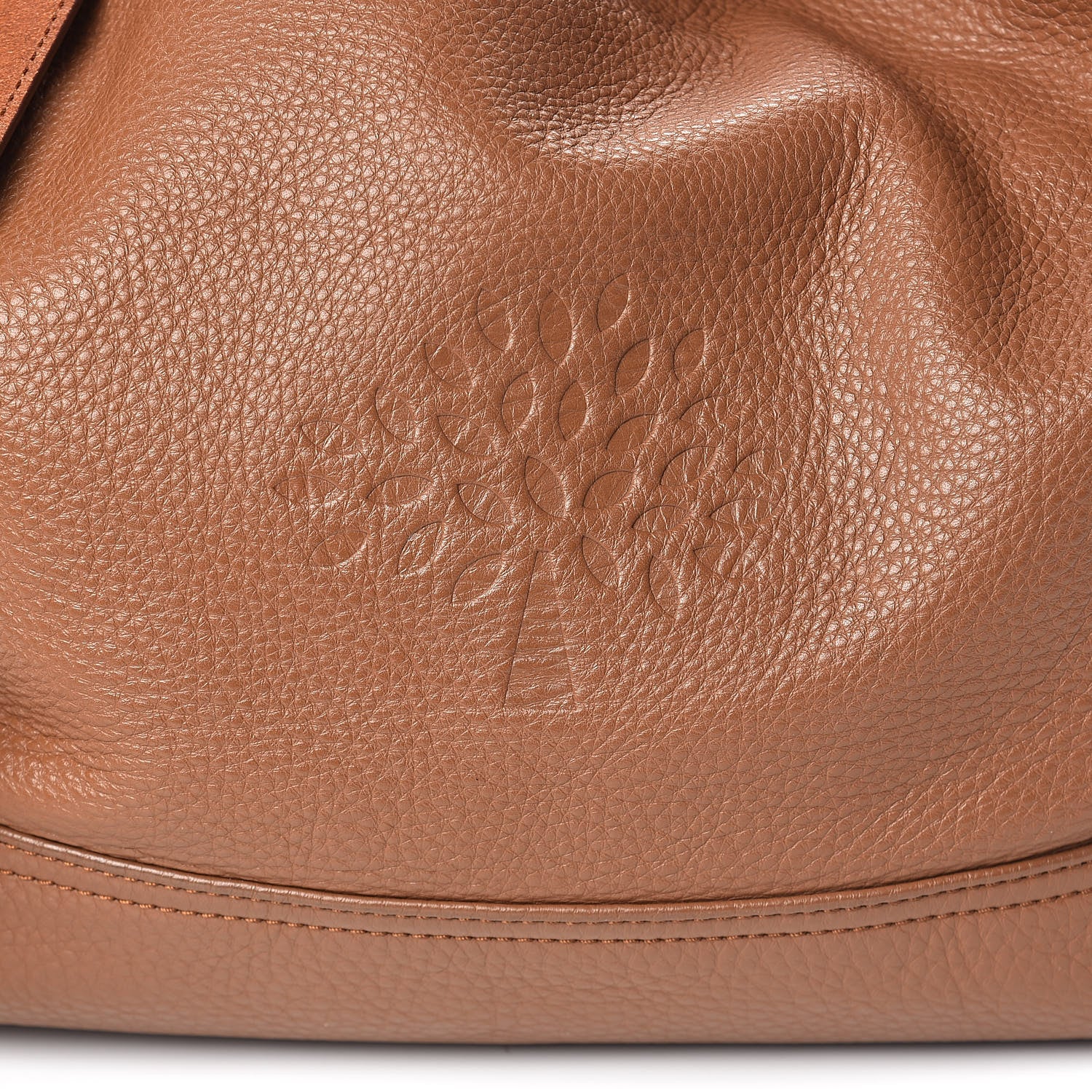 Mulberry Spongy Pebbled Calfskin Effie Hobo Oak 7 of 9