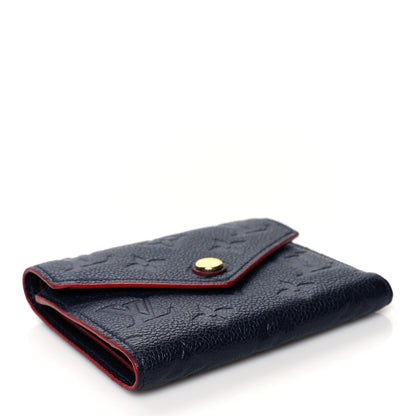 Louis Vuitton Empreinte Victorine Wallet Marine Rouge 4 of 9