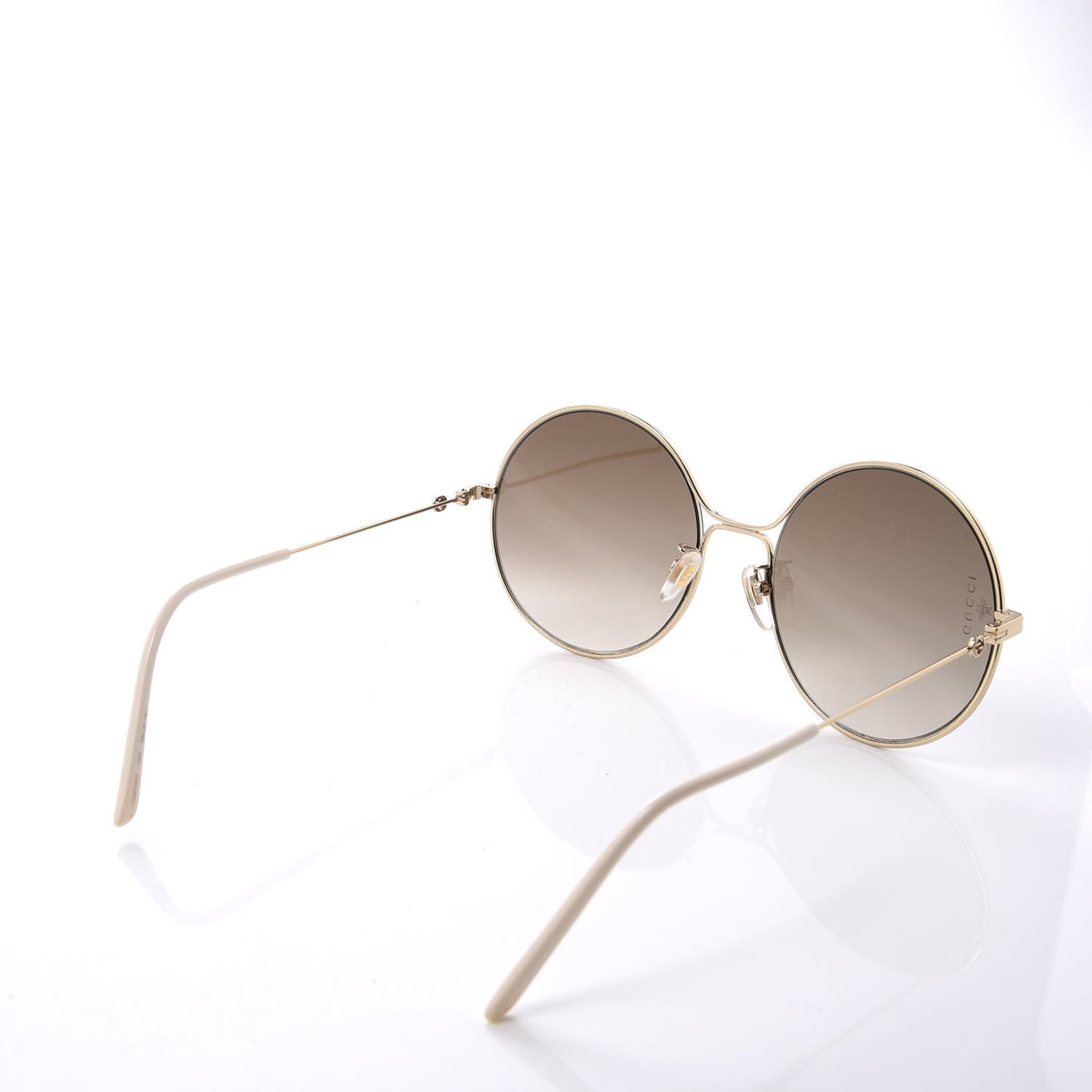 Round Sunglasses GG0395S Red Green