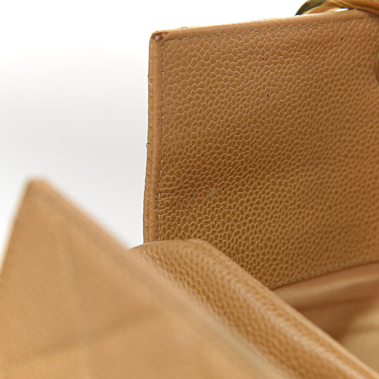 Caviar Quilted Grand Timeless Tote GTT Beige