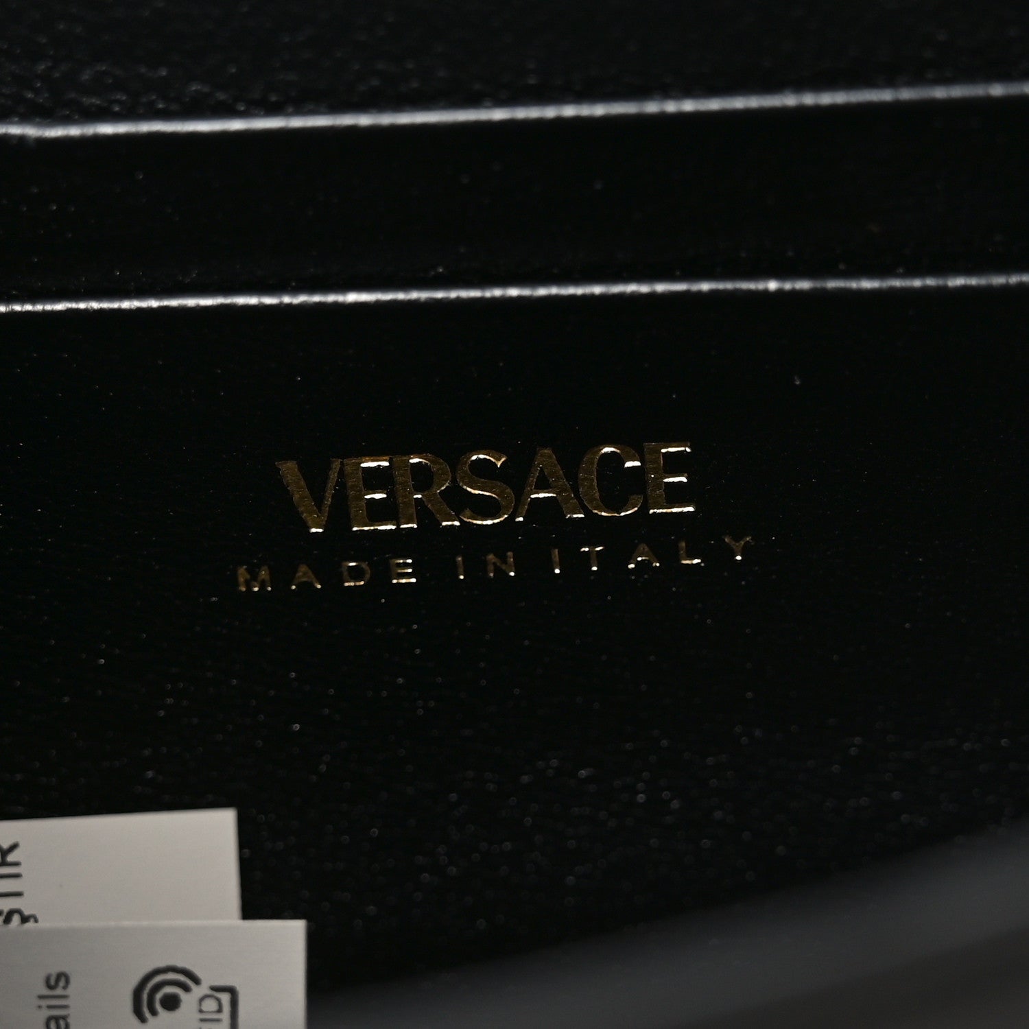 Versace Satin La Medusa Mini Crossbody Black 6 of 9