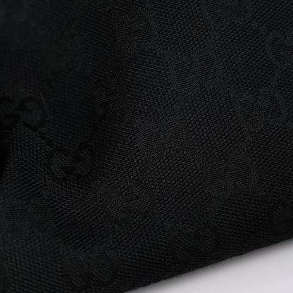 Gucci Monogram Web Small Flat Messenger Crossbody Black 15 of 15