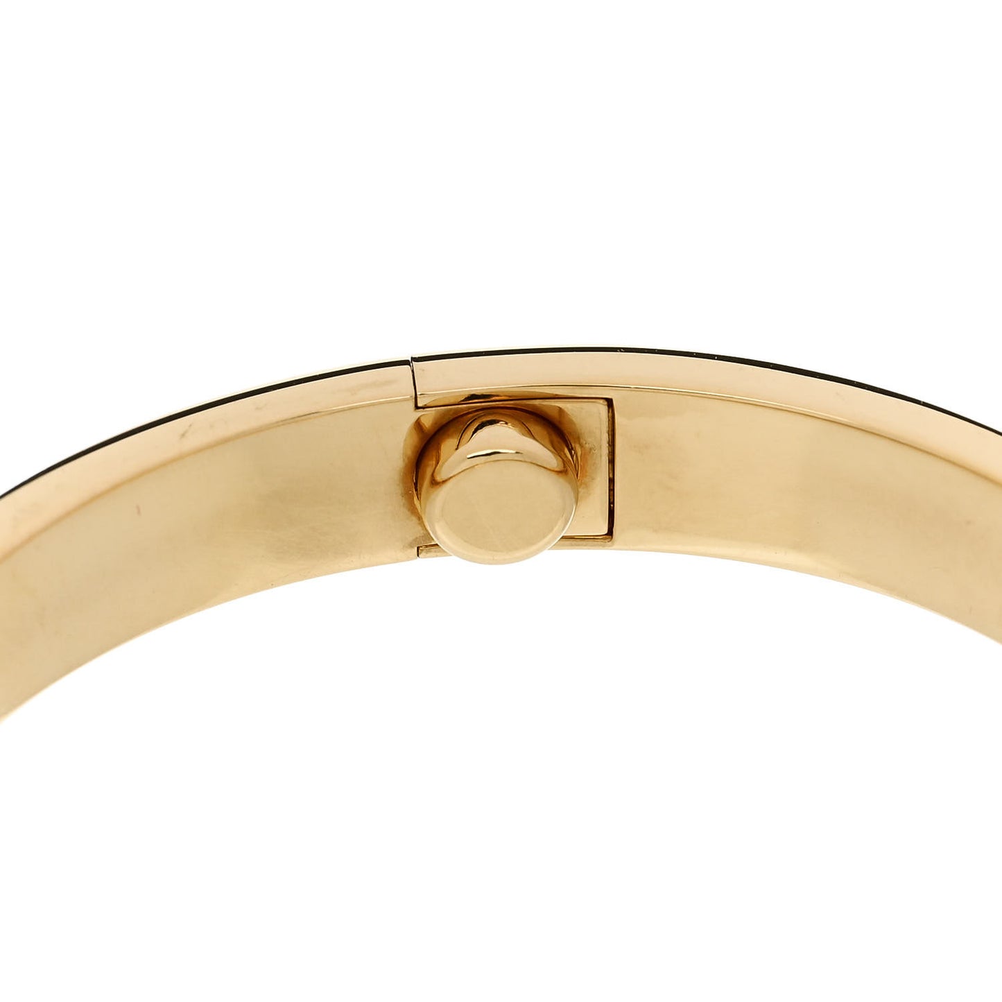 18K Yellow Gold 4 Diamond LOVE Bracelet 15