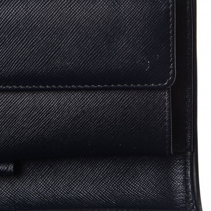 Louis Vuitton Mini Monogram Porte Tresor International Wallet Blue 10 of 11