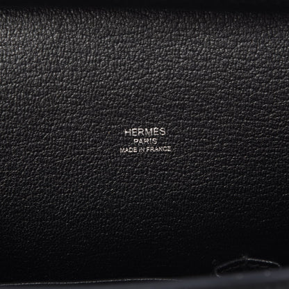 Hermes Taurillon Clemence Jypsiere 28 Black 6 of 9