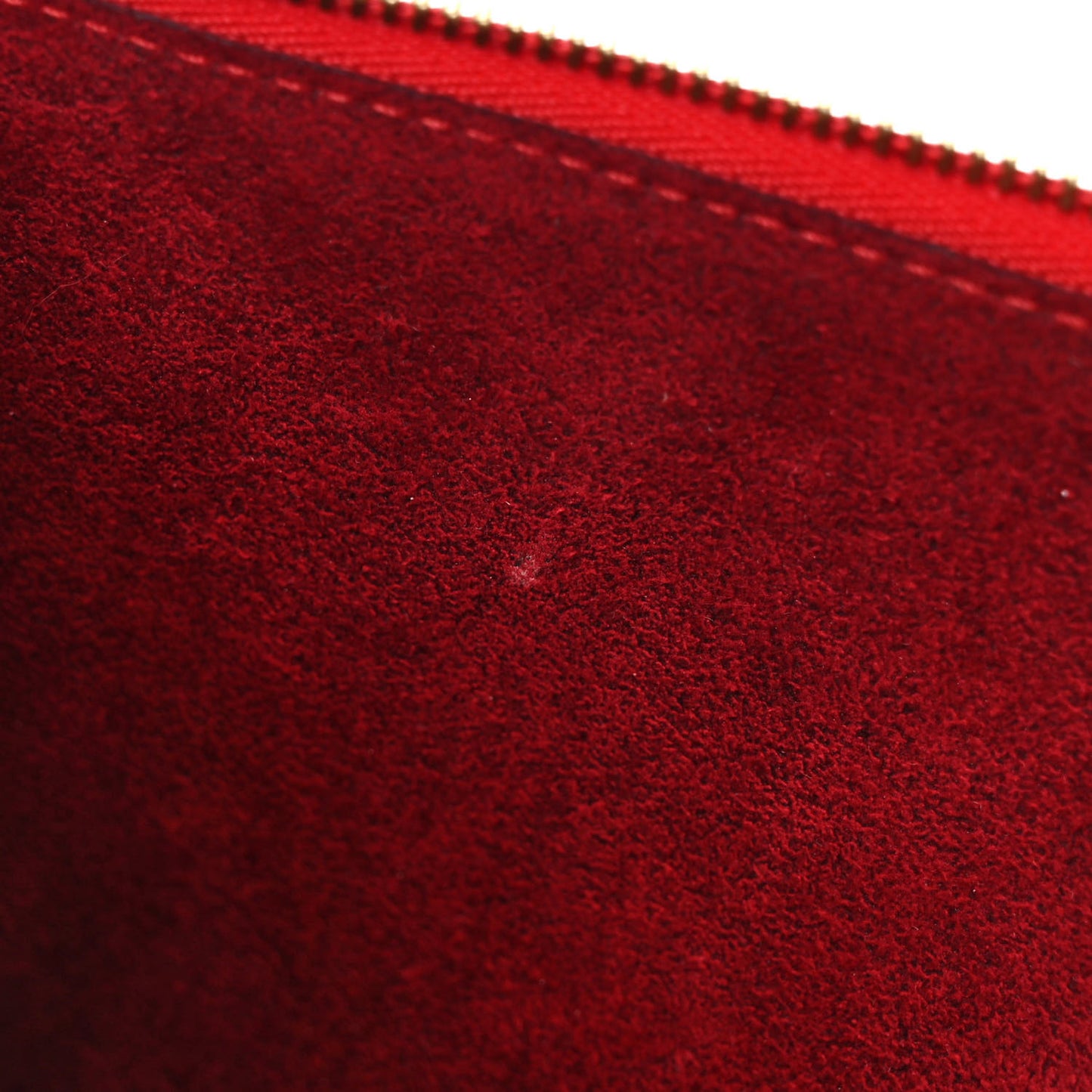 Epi Pochette Accessories 24 Castillan Red