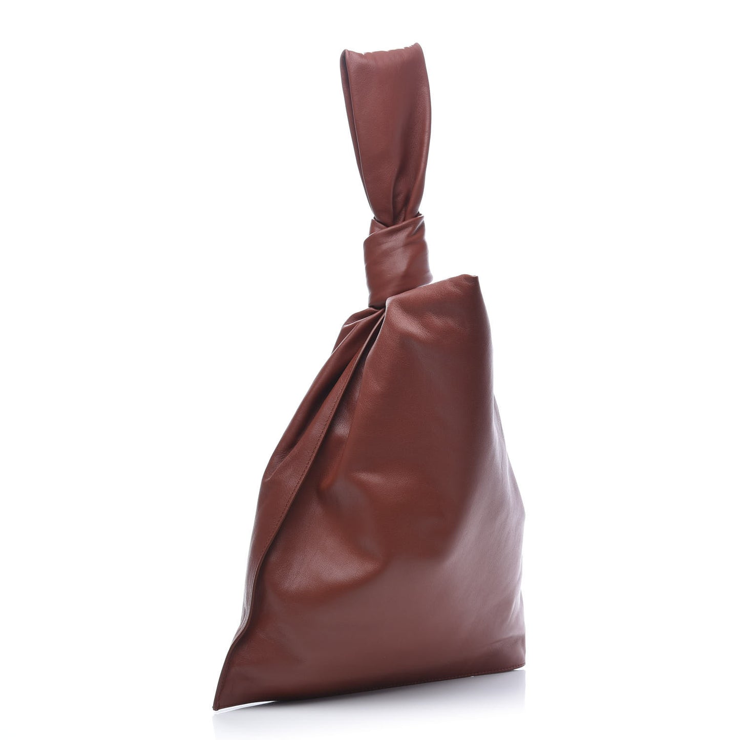 Supple Calfskin BV Twist Rust