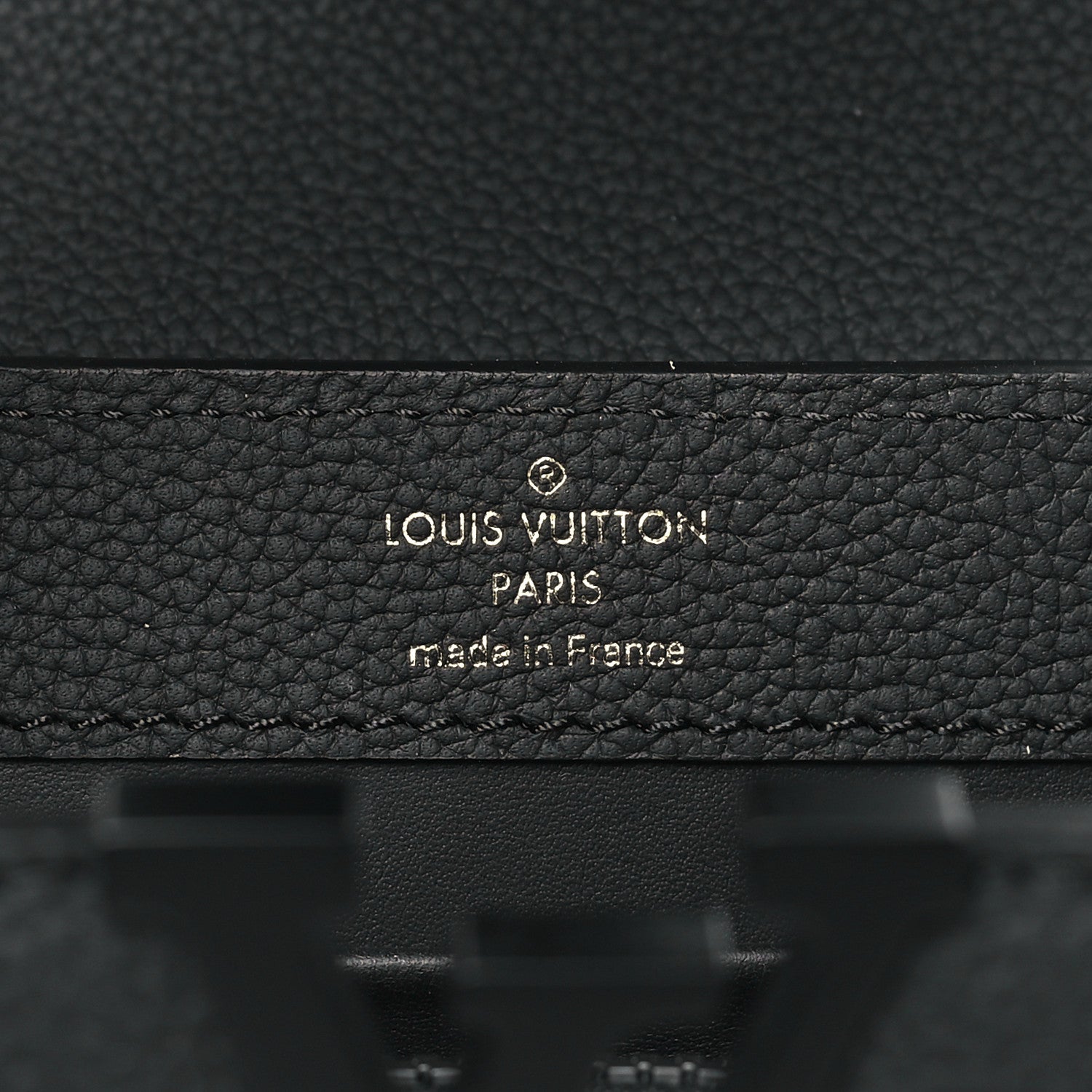 Louis Vuitton Matte Taurillon Capucines East West Mini All Black 7 of 11