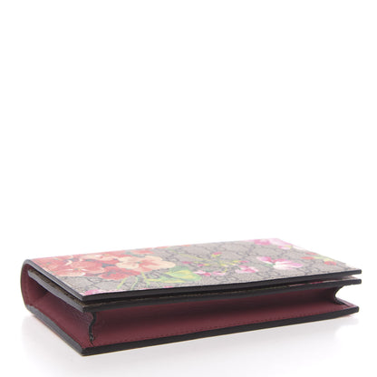 Gucci GG Supreme Monogram Blooms Chain Wallet Beige Multicolor Dry Rose 4 of 10