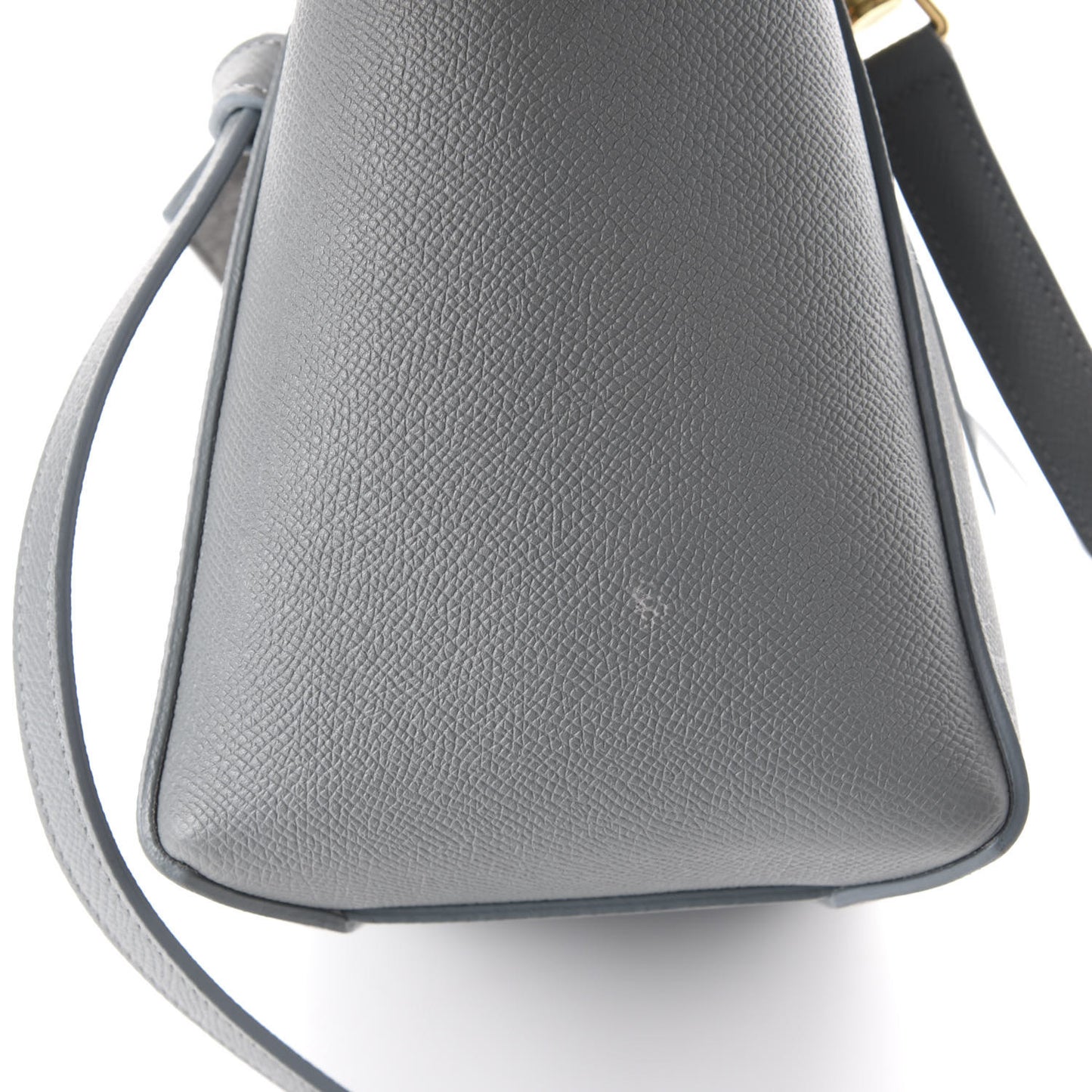 Grained Calfskin Micro Belt Bag Cloud