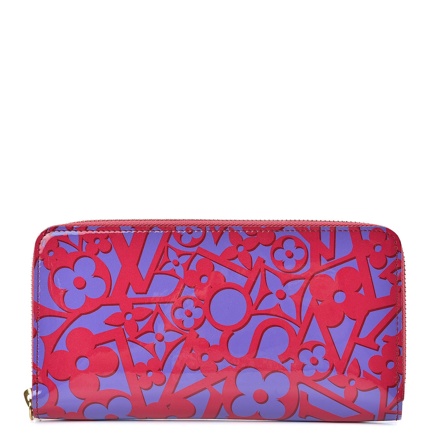 Louis Vuitton Patent Sweet Monogram Zippy Wallet Rose Indien 1 of 11