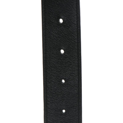Hermes Swift Epsom 32mm Collier De Chien CDC Belt 85 Black Etoupe 7 of 10