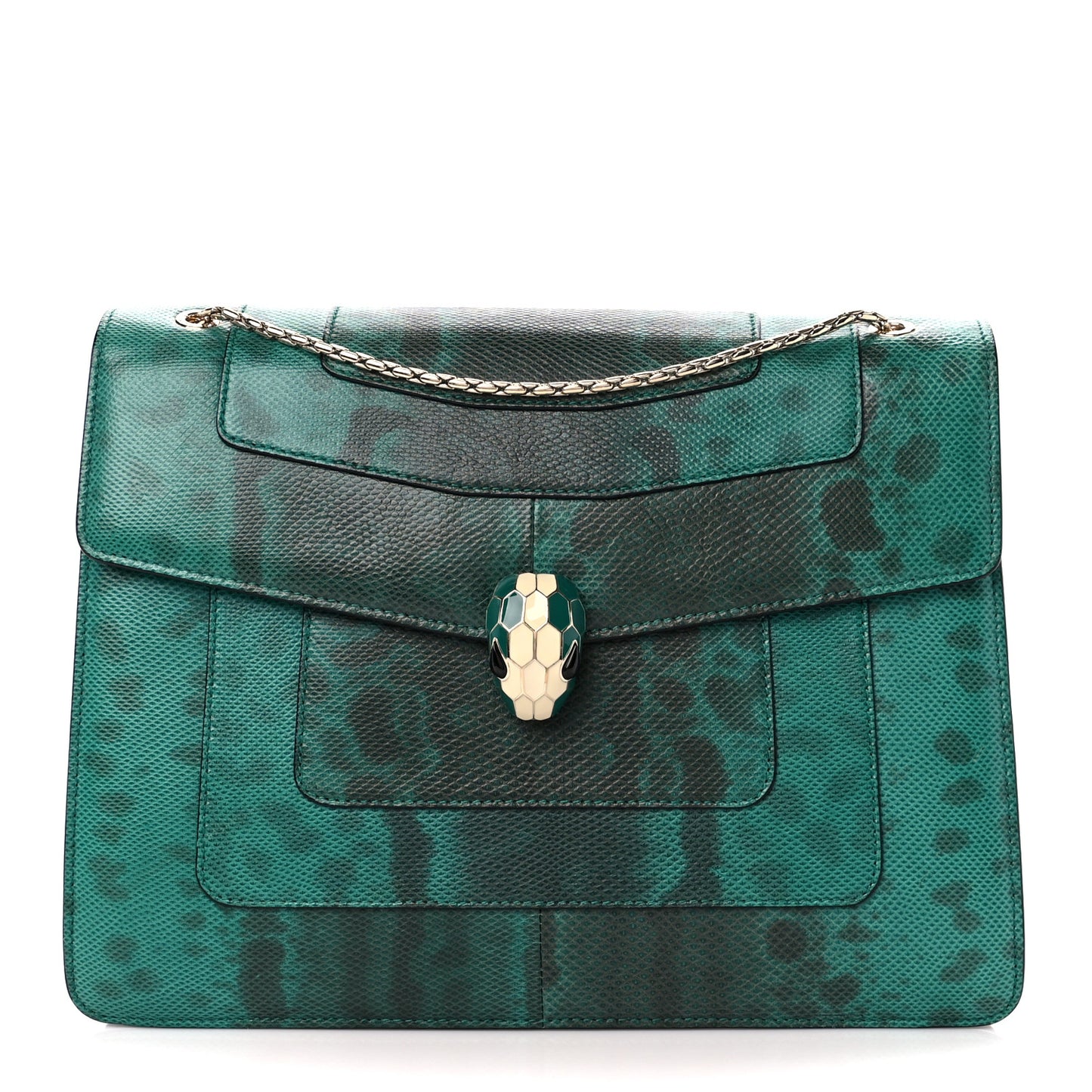 Karung Serpenti Forever Crossbody Green
