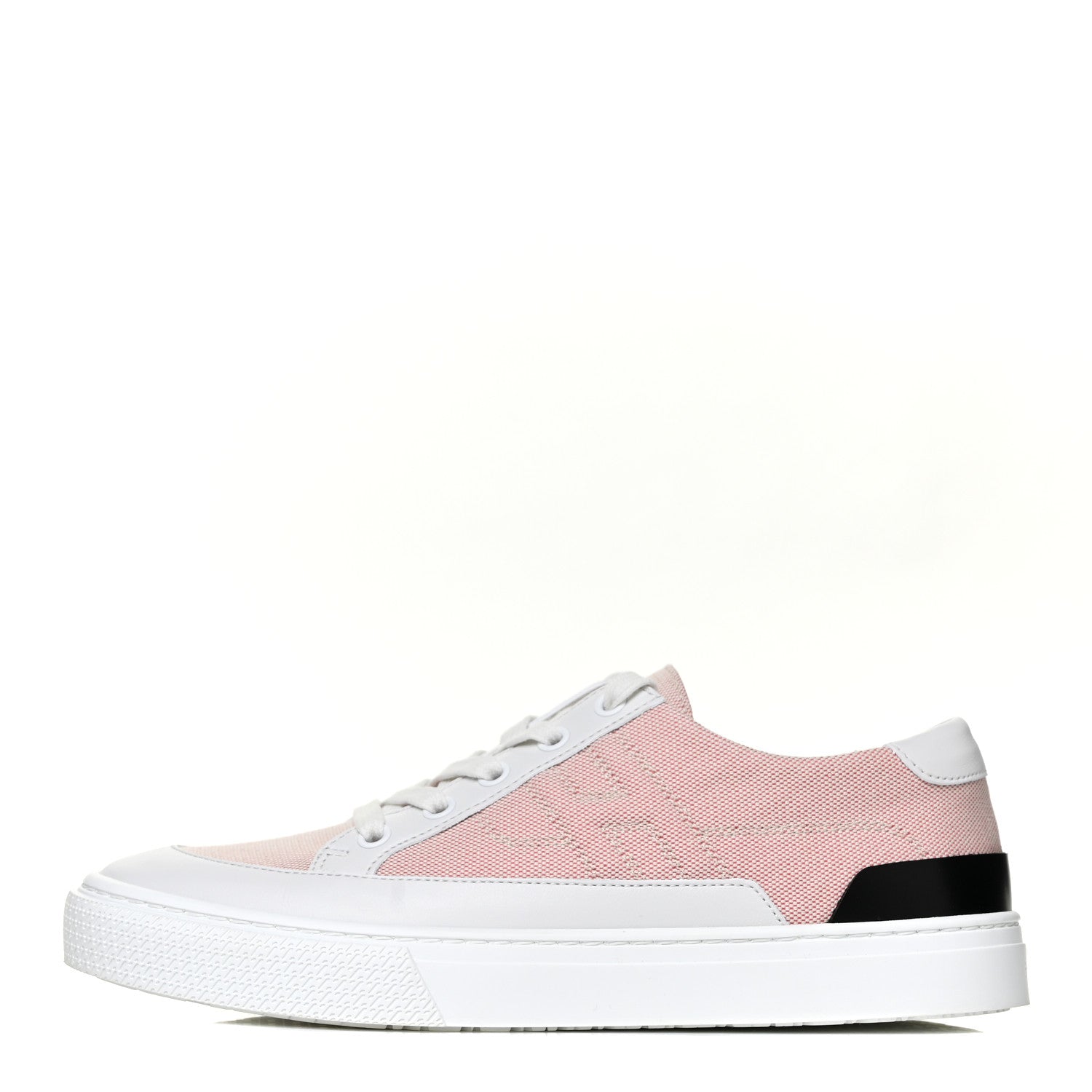Hermes Canvas Calfskin Deep Sneakers 38 Framboise White 1 of 9