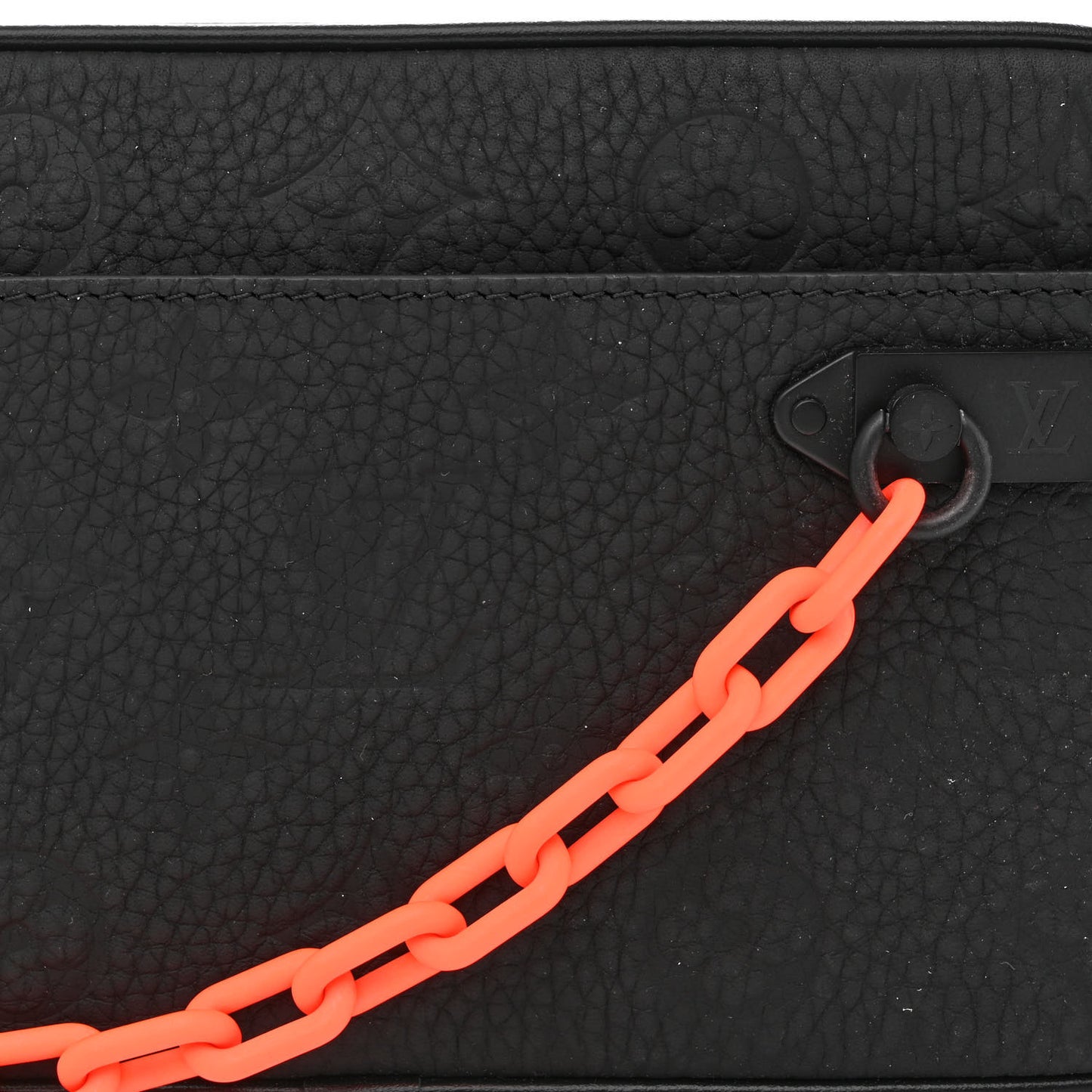 Taurillon Monogram Uniformes Solar Ray Soft Pochette Volga Belt Bag Black
