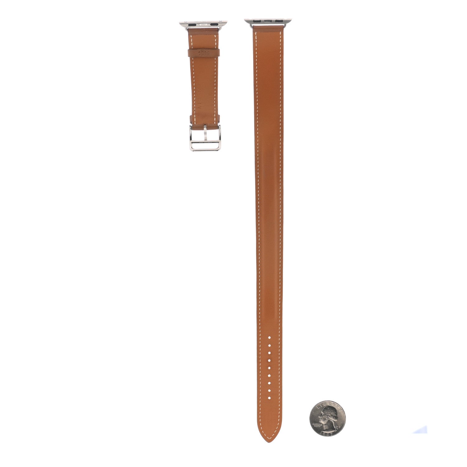 Hermes Swift 40mm Apple Watch Double Tour Band Gold 2 of 5