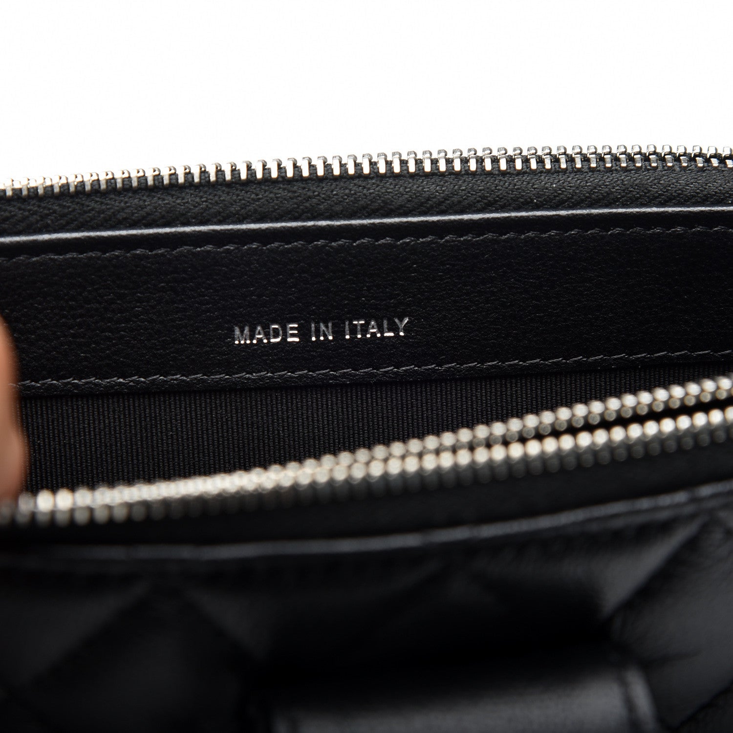 Chanel Grained Calfskin Quilted CC Box Clutch With Chain Black 9 of 11
