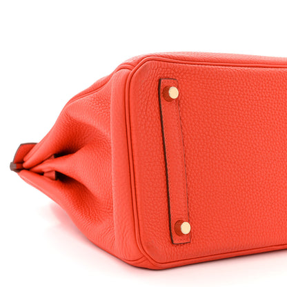 Hermes Togo Birkin 30 Capucine 9 of 12