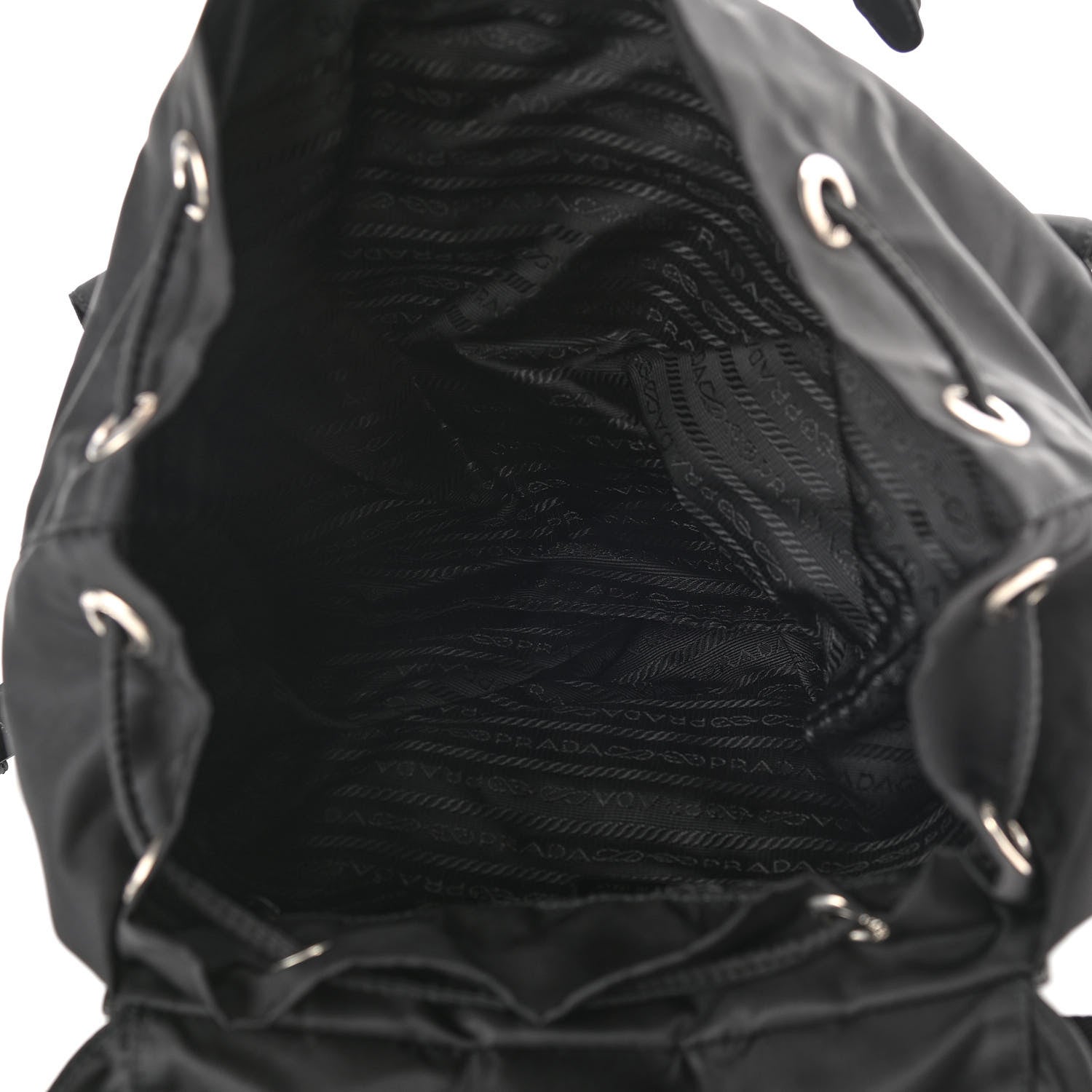 Prada Tessuto Nylon Vela Backpack Black 5 of 10