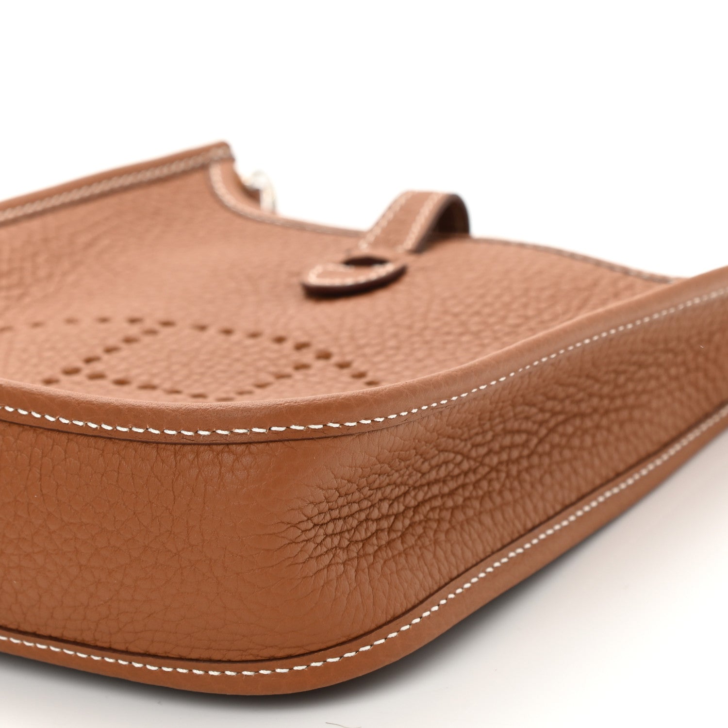 Hermes Taurillon Clemence Evelyne TPM Gold 8 of 9