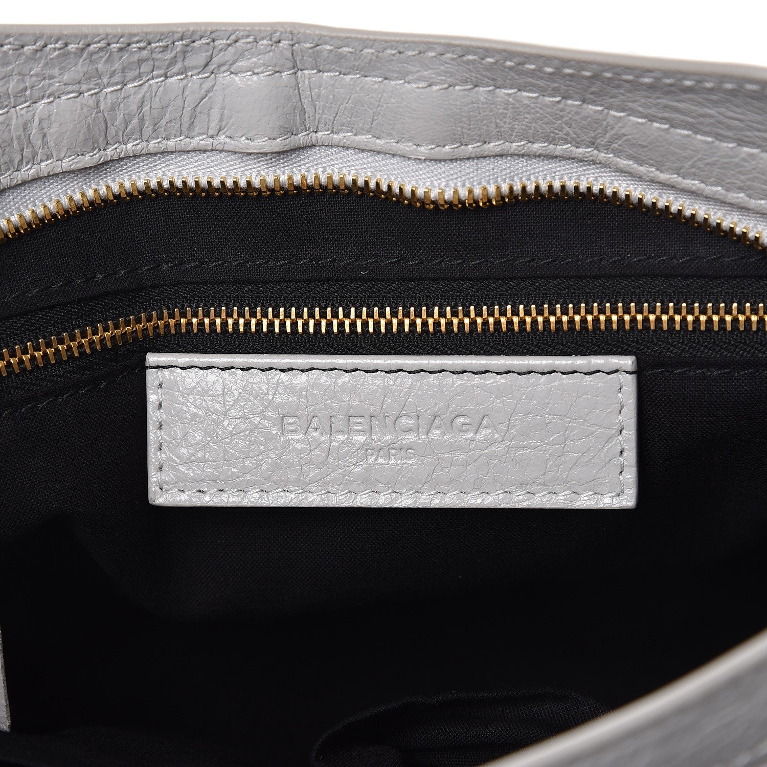 Balenciaga Agneau Classic Gold Hardware S City Gris Nuage 6 of 8