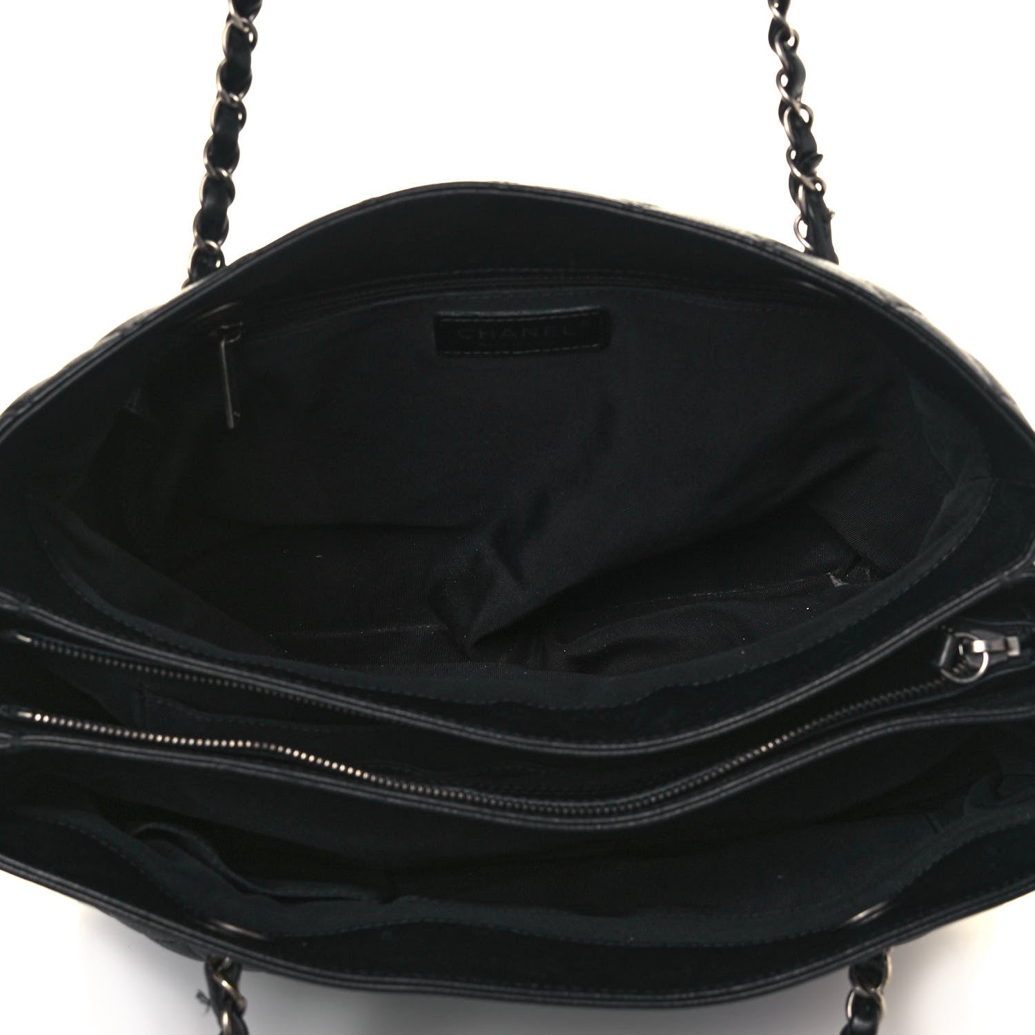 Chanel Caviar Quilted Urban Companion Shopping Tote Black 5 of 16