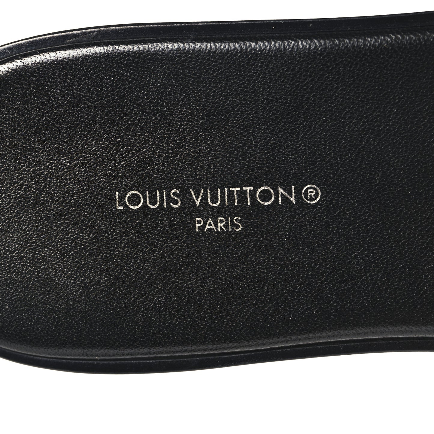 Patent Monogram Lock It Flat Mules 37