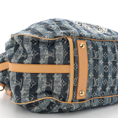 Louis Vuitton Denim Raye Cabas GM 9 of 10
