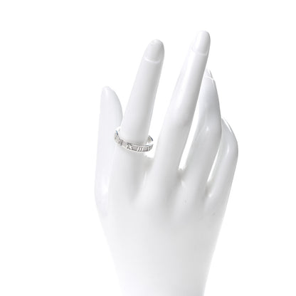 Tiffany Sterling Silver Narrow Atlas Ring 59 8.75 2 of 6