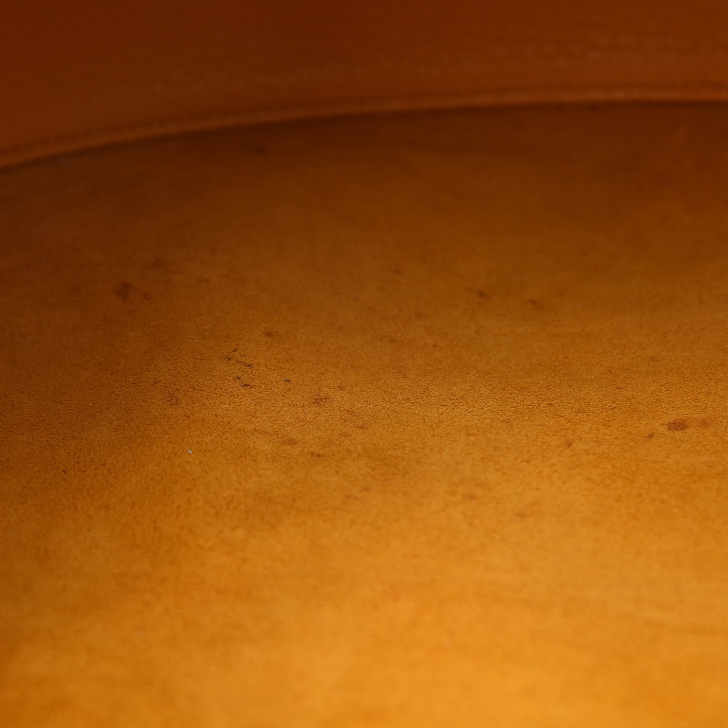 Celine Crisped Calfskin Medium Hobo Saffron 7 of 11