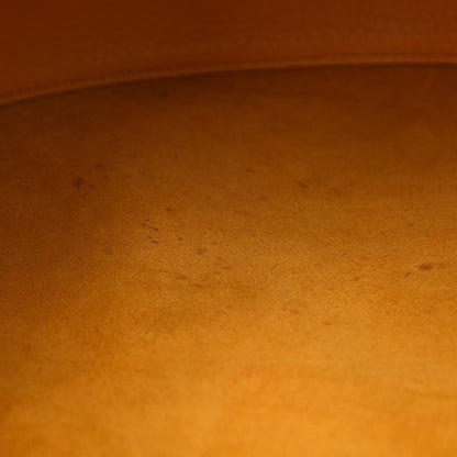 Celine Crisped Calfskin Medium Hobo Saffron 7 of 11