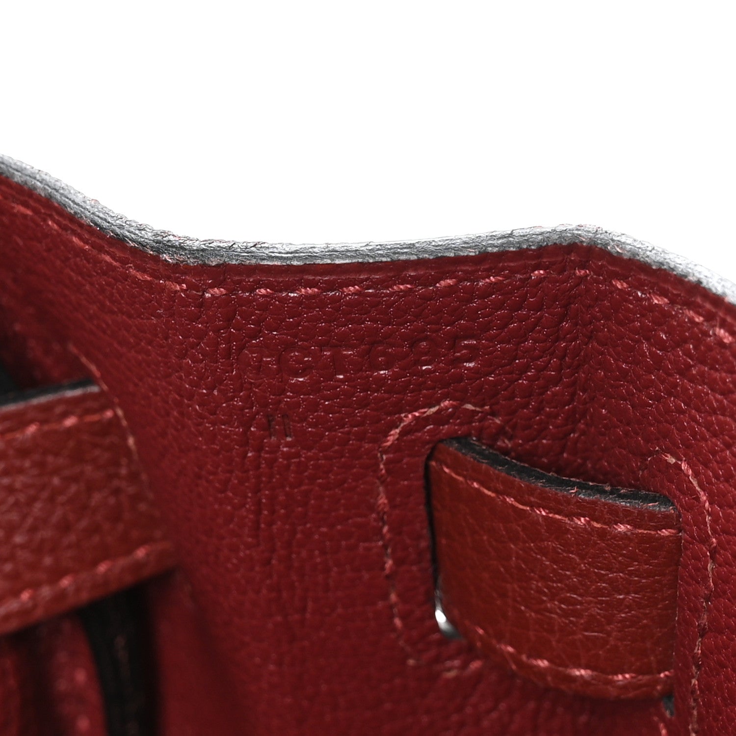 Hermes Togo Kelly Retourne 32 Rouge H 6 of 10