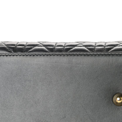 Christian Dior Lambskin Cannage Large Lady Dior Black 11 of 15