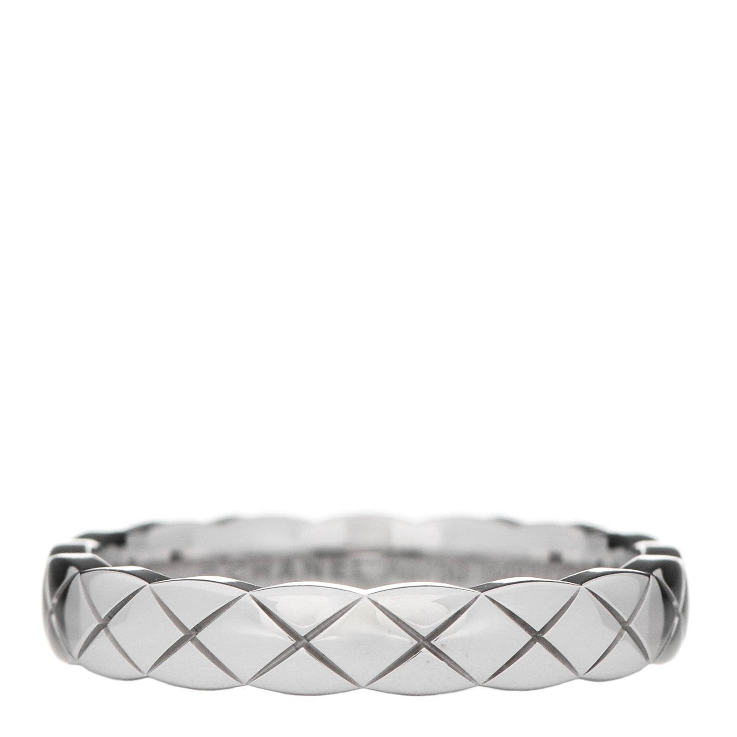18K White Gold Mini Coco Crush Ring 50 5.25