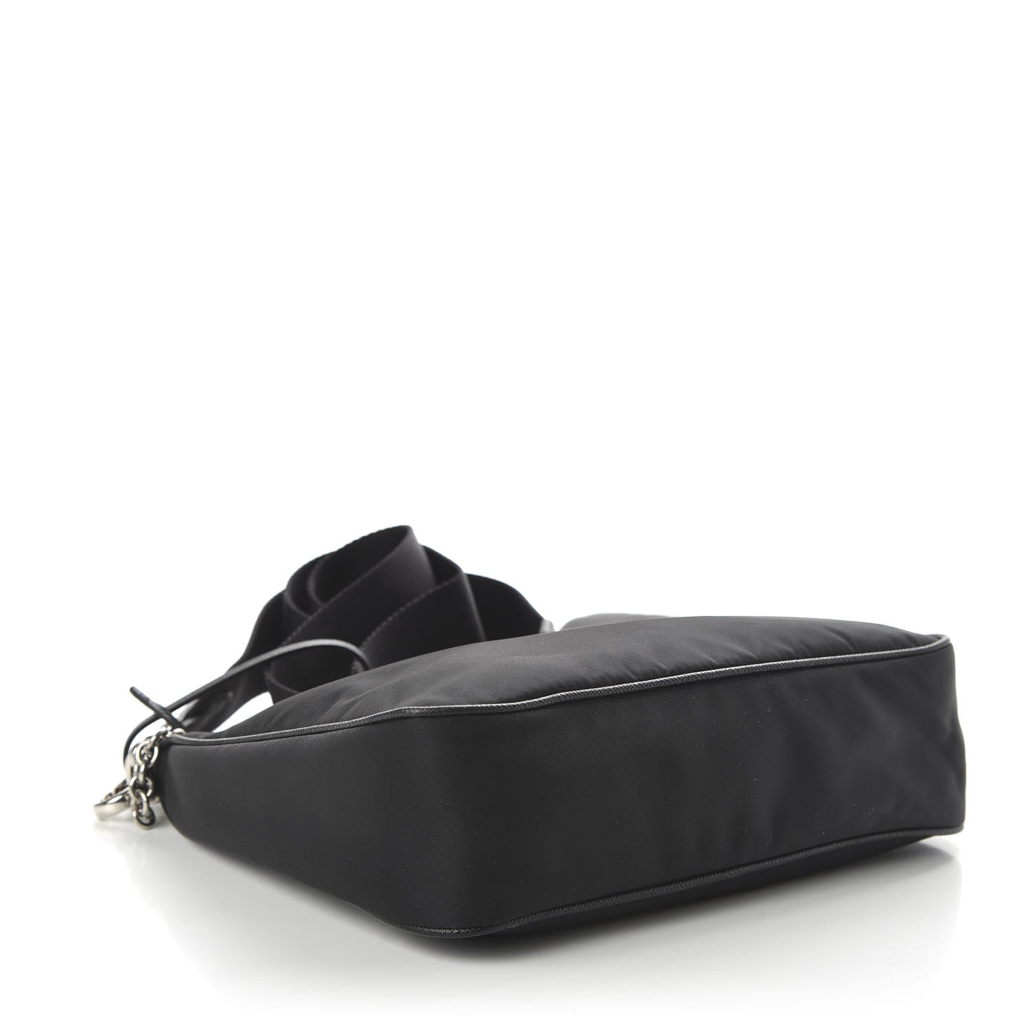 Prada Nylon Re-Edition 2005 Shoulder Bag Black 4 of 9