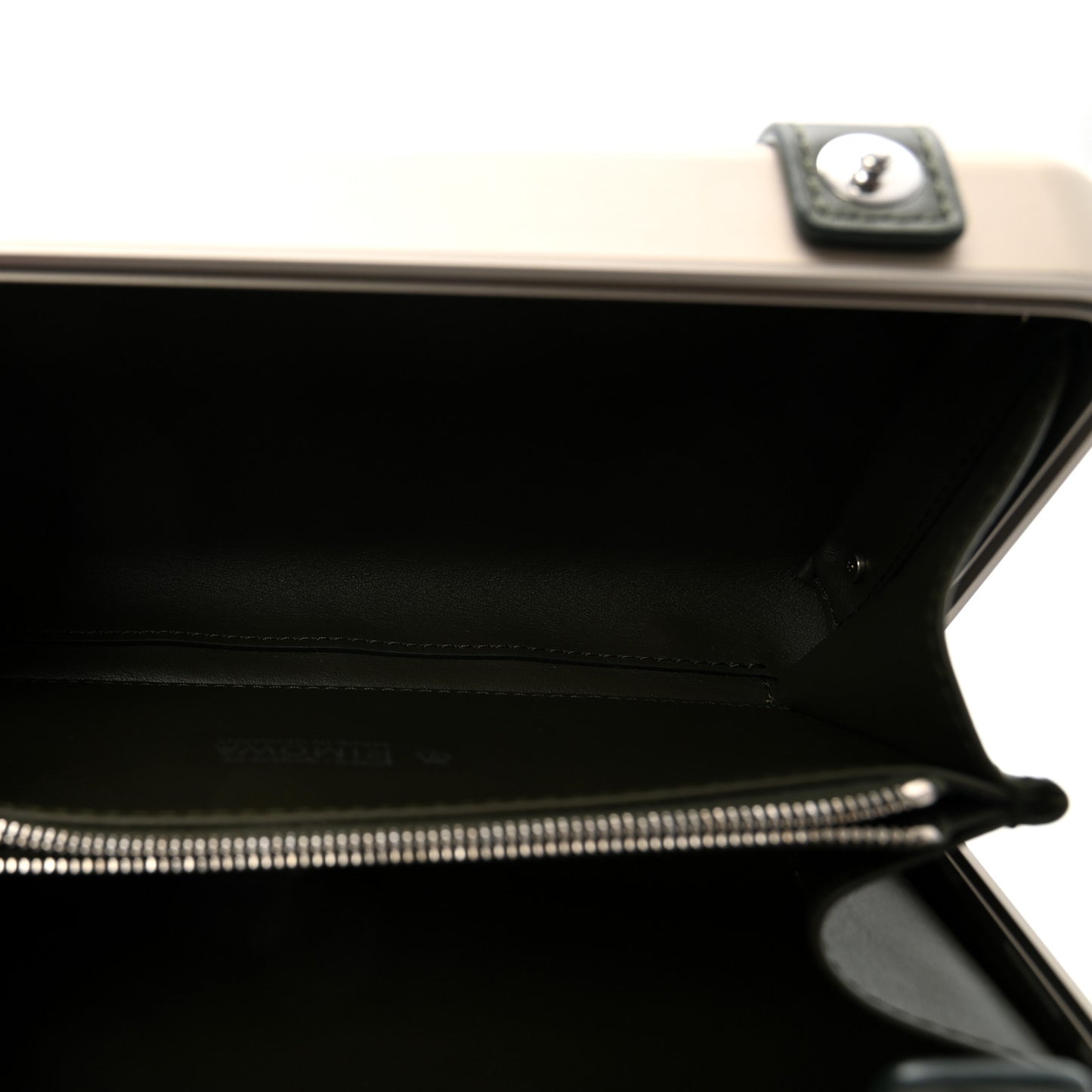 Gloss Polycarbonate Personal Cross-Body Bag Titanium