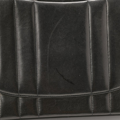 Chanel Lambskin Vertical Quilt Jumbo Single Flap Black 18 of 19
