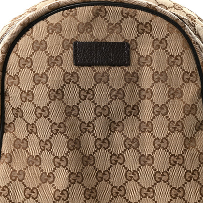 Gucci Monogram Travel Backpack Dark Brown 8 of 10